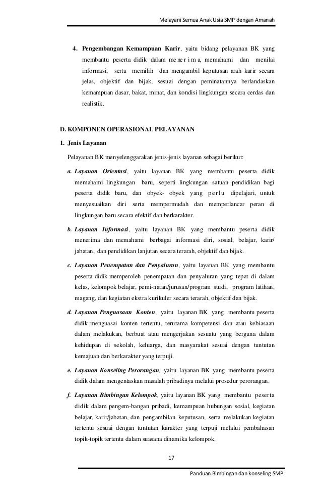 Catatan Bk Mengenai Penempatan Peminatan Siswa Matkul