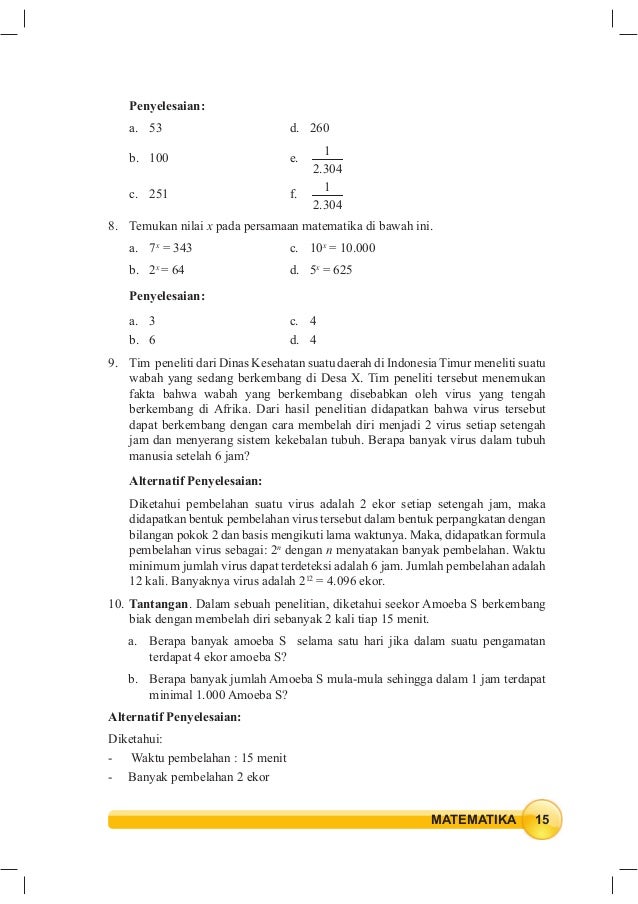 Buku Matematika SMP Kurikulum 2013