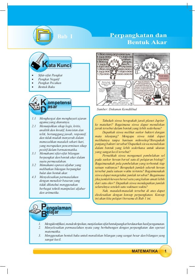 Buku Matematika SMP Kurikulum 2013