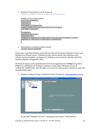 Buku pegangan-oracle-dba | PDF