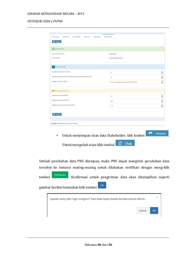 bapertarum formulir user Buku epupns petunjuk