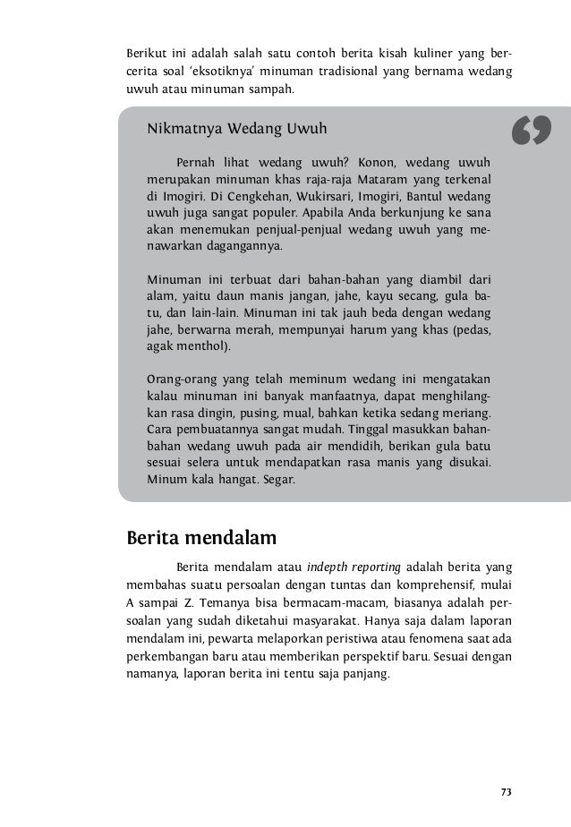 Buku Saku Pedoman Pewarta Warga