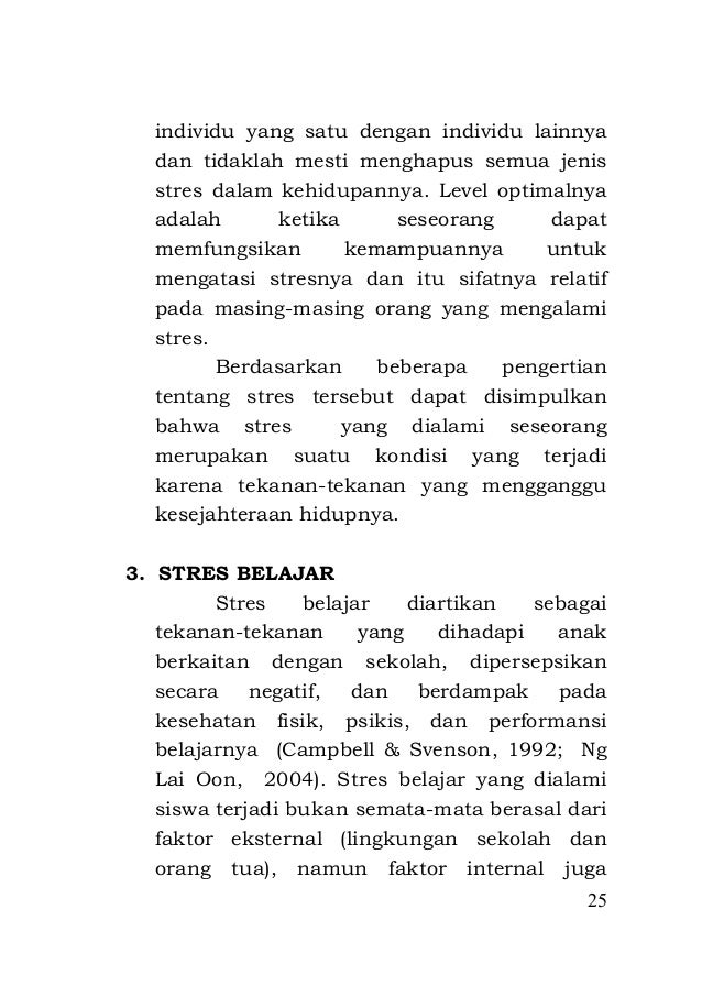Buku Stres Belajar Buku Stres Belajar
