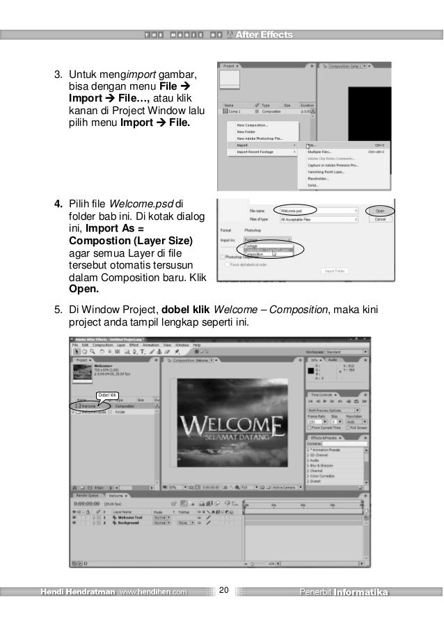tutorial adobe after effect