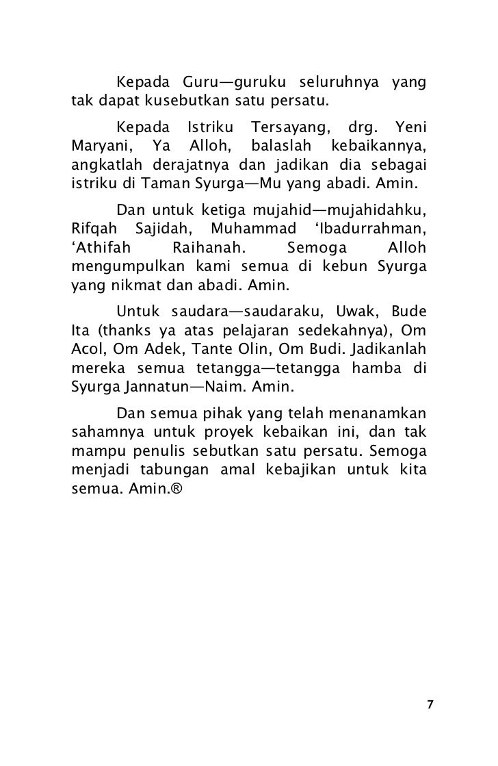 MEMETIK HIKMAH DARI DASAR HATI [4]