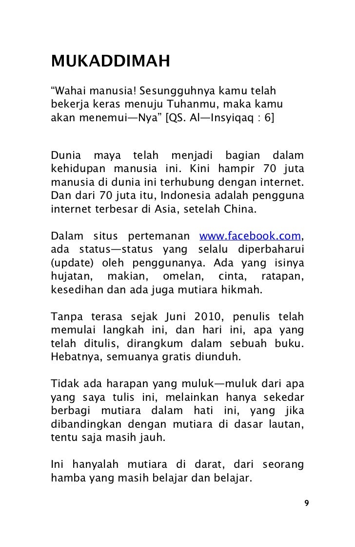 MEMETIK HIKMAH DARI DASAR HATI 4