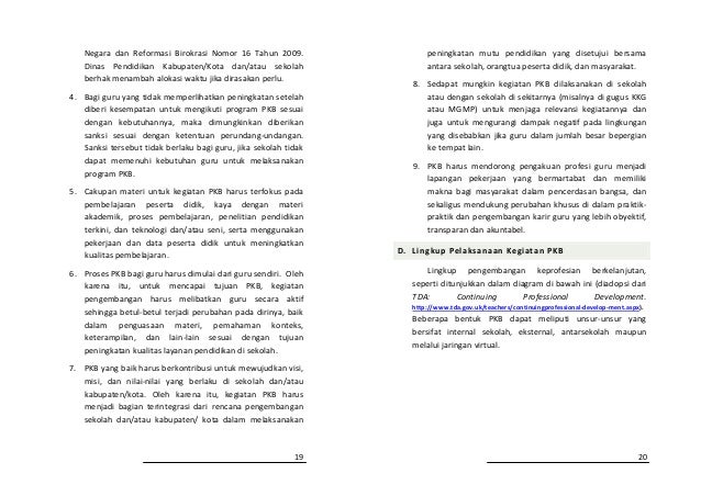 Buku 1 pengembangan keprofesian berkelanjutan (pkb) guru