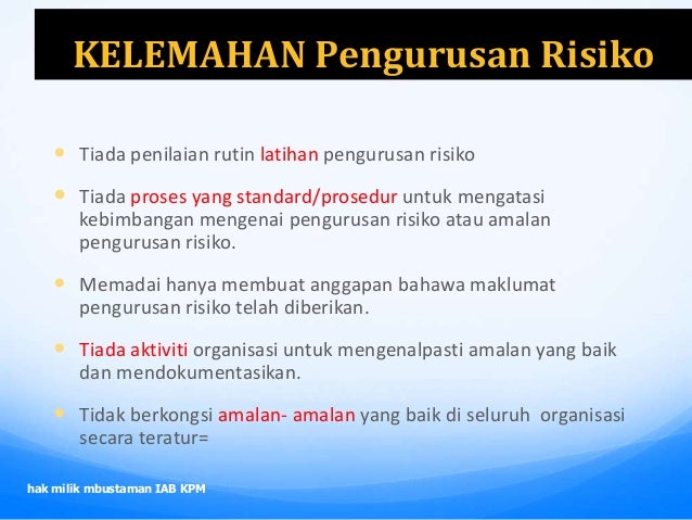 Pengurusan Risiko