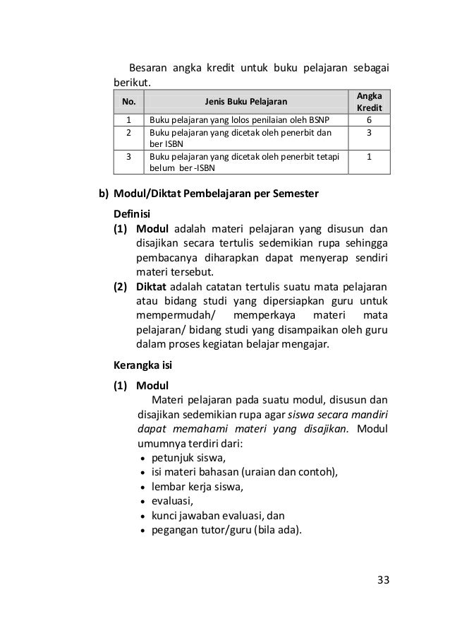 Buku 4 pedoman pkb dan angka kreditnya