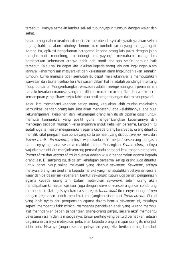 Buku ajar mata kuliah wajib umum pendidikan agama hindu 