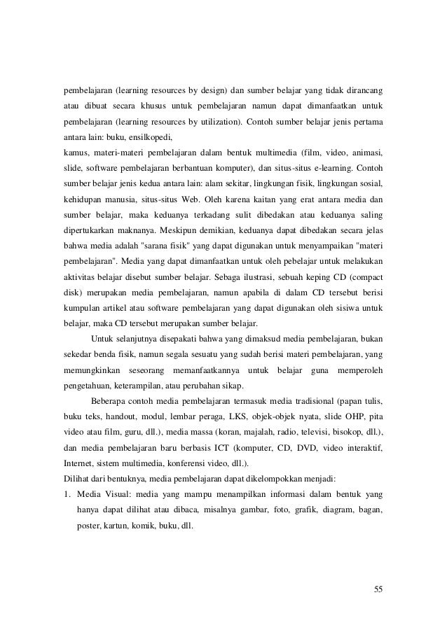 Buku Ajar Media Pembelajaran