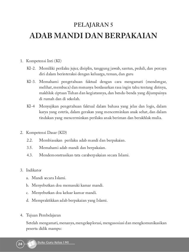 Silabus Akidah Akhlak Mi Kurikulum 2013 - Jawaban Buku