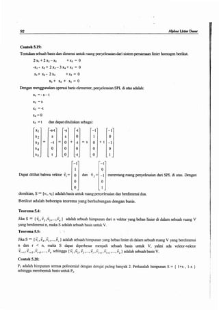 Buku aljabar linear dasar