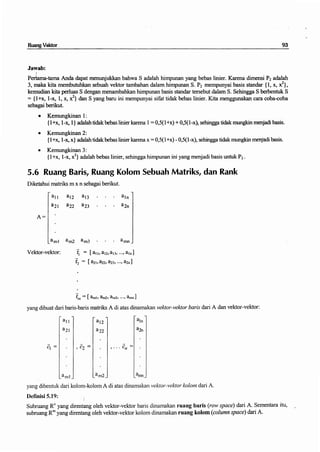 Buku aljabar linear dasar
