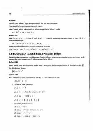 Buku aljabar linear dasar
