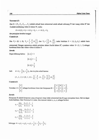Buku aljabar linear dasar