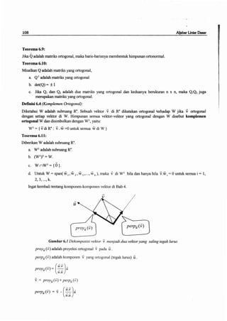 Buku aljabar linear dasar