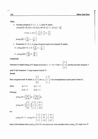 Buku aljabar linear dasar