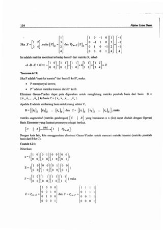 Buku aljabar linear dasar