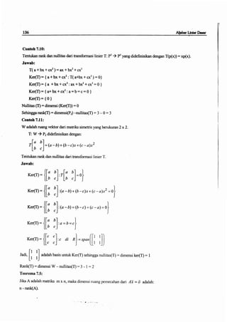 Buku aljabar linear dasar