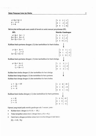 Buku aljabar linear dasar