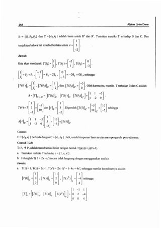 Buku aljabar linear dasar