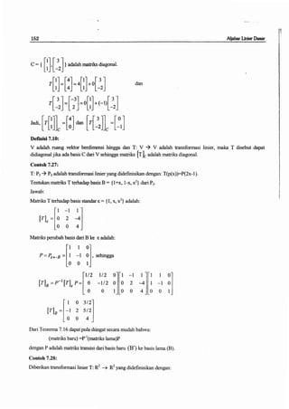 Buku aljabar linear dasar