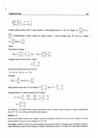 Buku aljabar linear dasar