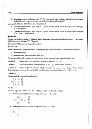 Buku aljabar linear dasar