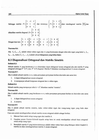 Buku aljabar linear dasar