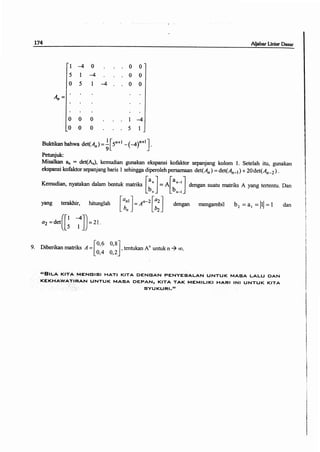 Buku aljabar linear dasar