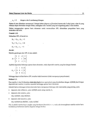 Buku aljabar linear dasar