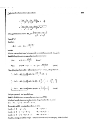 Buku aljabar linear dasar