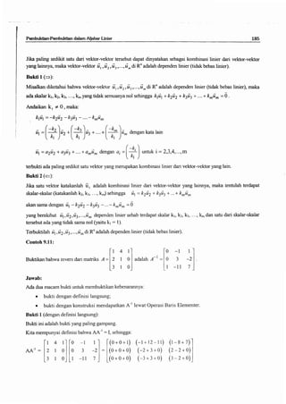 Buku aljabar linear dasar