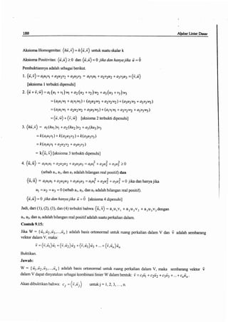 Buku aljabar linear dasar