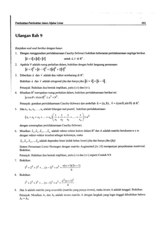 Buku aljabar linear dasar