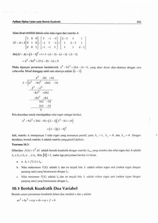 Buku aljabar linear dasar