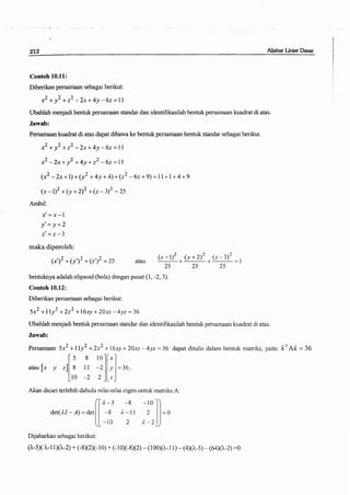 Buku aljabar linear dasar