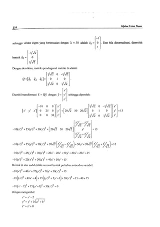 Buku aljabar linear dasar