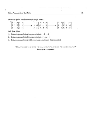 Buku aljabar linear dasar