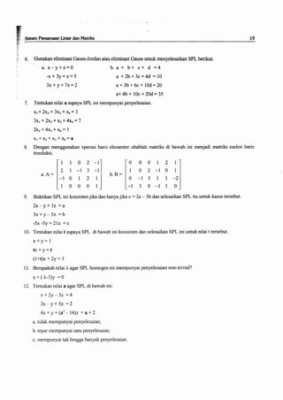 Buku aljabar linear dasar