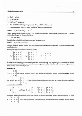 Buku aljabar linear dasar