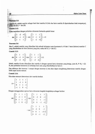 Buku aljabar linear dasar