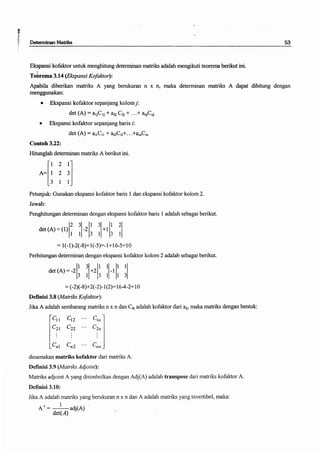 Buku aljabar linear dasar