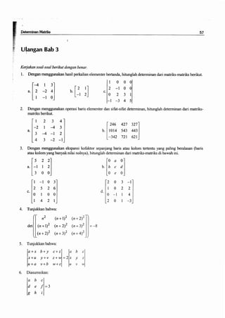 Buku aljabar linear dasar