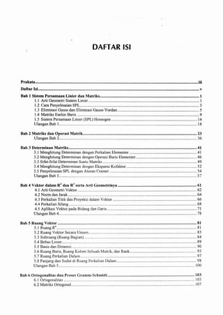 Buku aljabar linear dasar