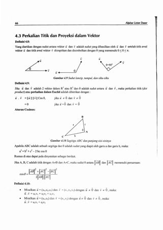 Buku aljabar linear dasar