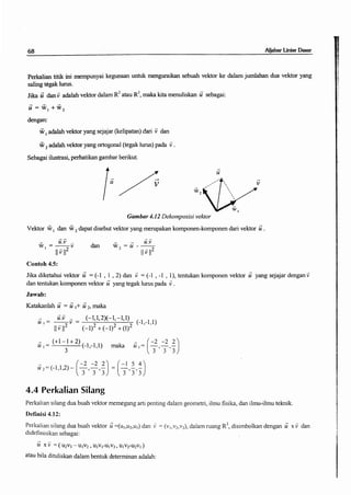 Buku aljabar linear dasar