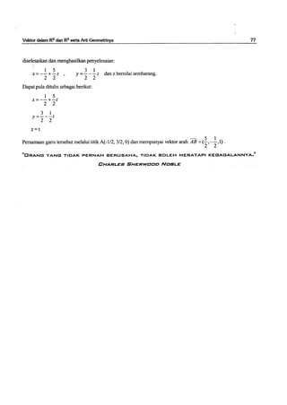 Buku aljabar linear dasar