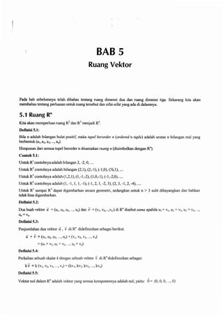 Buku aljabar linear dasar